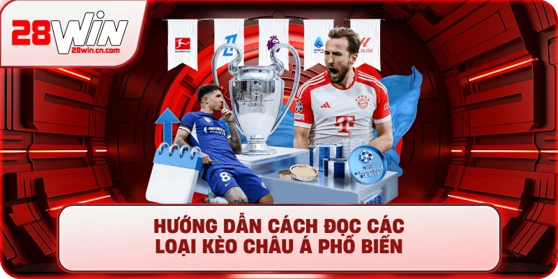Hướng dẫn cách đọc các loại Kèo Châu Á phổ biến
