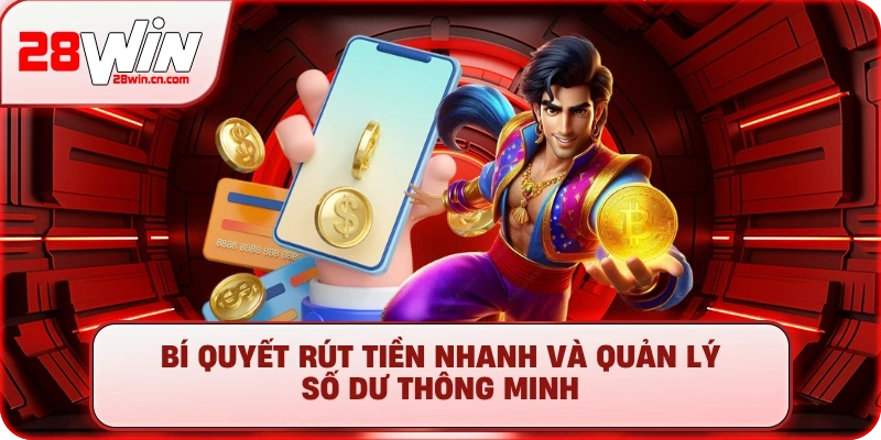 Bí quyết rút tiền nhanh và quản lý số dư thông minh